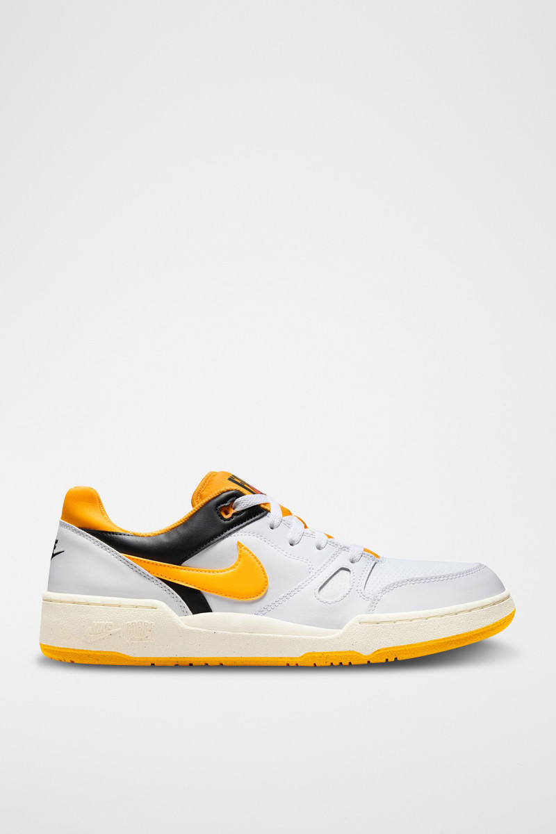 Chaussures de basketball Nike Full Force Low en cuir - Blanc - 02 - 33600791