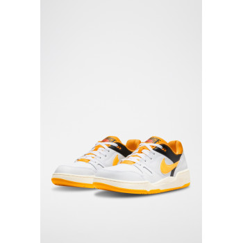 Chaussures de basketball Nike Full Force Low en cuir - Blanc - 02 - 33600791