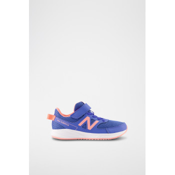 Sneakers 570 - Bleu et corail - 02 - 33571667