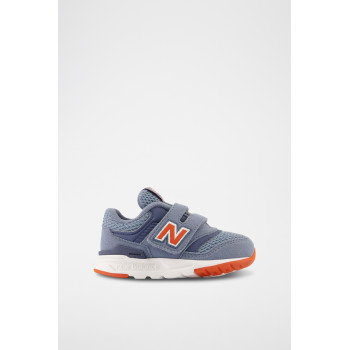 Sneakers 997 - Gris et orange - 02 - 33571695