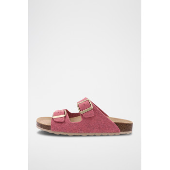 Mules - Fuchsia chiné - 02 - 33611768