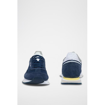 Baskets en nubuck Match Break - Bleu pétrole - 02 - 33715336