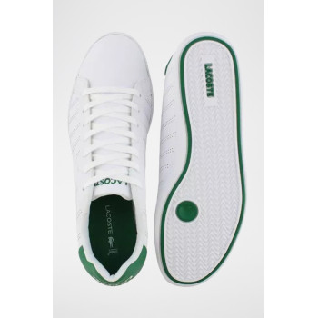 Baskets en cuir Graduate - Blanc et vert - 02 - 33715313