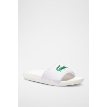 Claquettes Croco Slide 119 3 Cma - Blanc et vert foncé  - 02 - 33715129