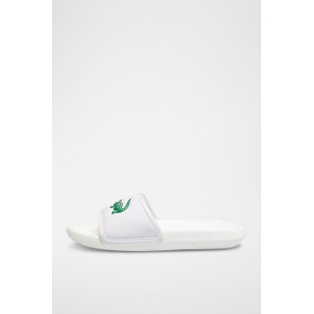 Claquettes Croco Slide 119 3 Cma - Blanc et vert foncé  - 02 - 33715129