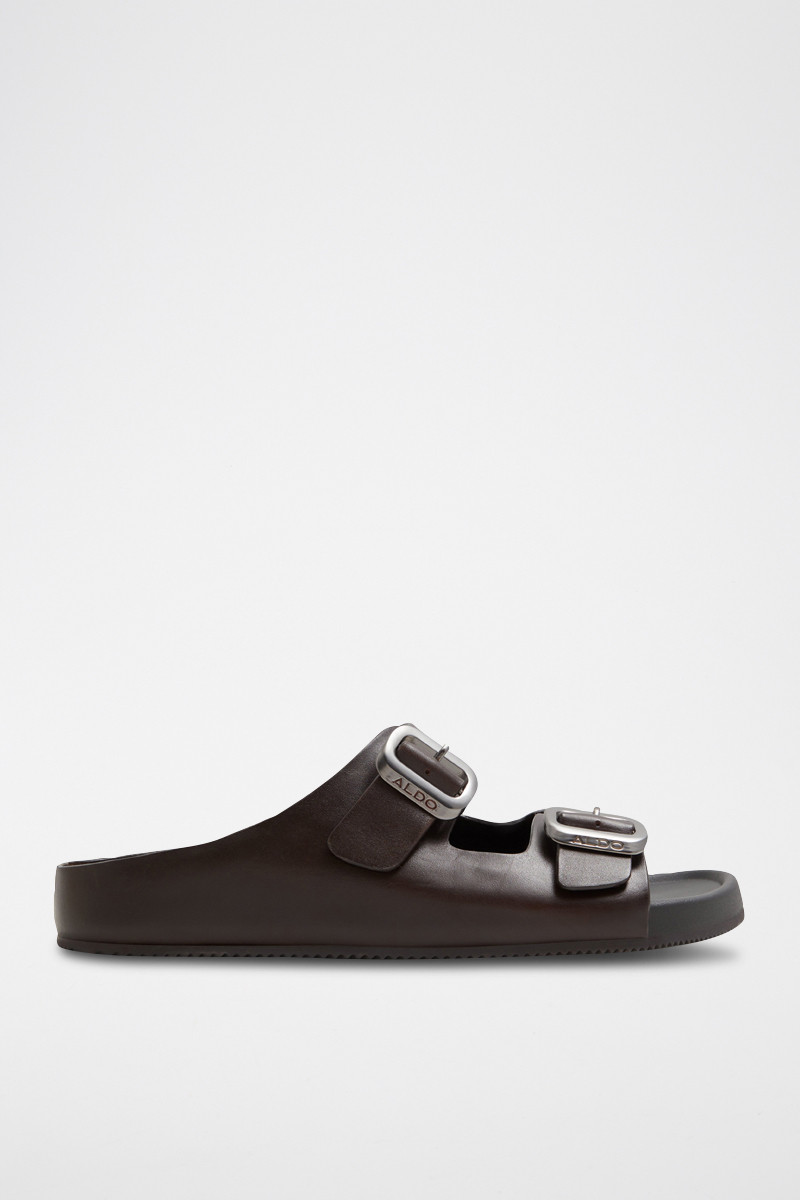 Mules en cuir Kennebunk - Marron foncé - 02 - 33746979