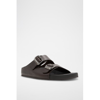 Mules en cuir Kennebunk - Marron foncé - 02 - 33746979