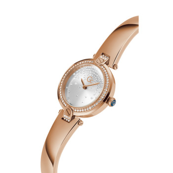 Montre à quartz en acier - Doré rose - 02 - 33753964