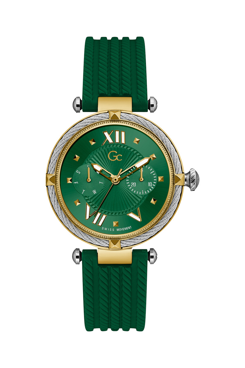 Montre à quartz en silicone - Vert - 02 - 33754025