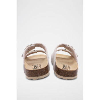 Mules - Beige chiné - 02 - 33724348