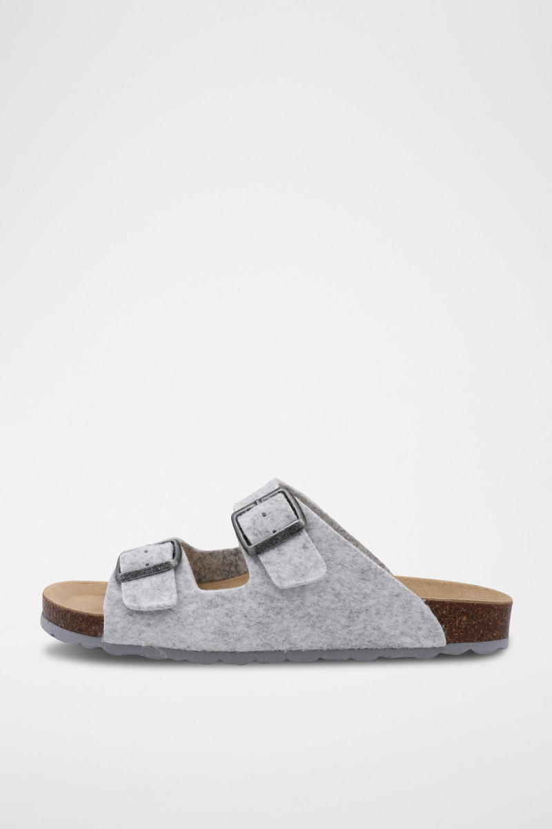 Mules - Gris chiné - 02 - 33724350