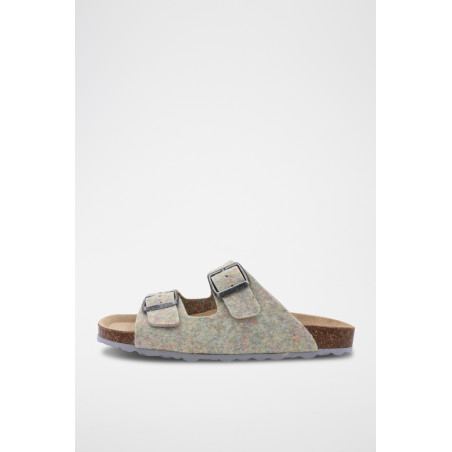 Mules - Gris chiné - 02 - 33724355