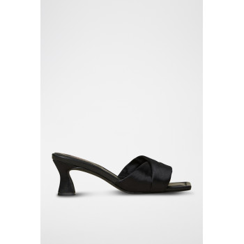 Mules à talons - Noir - 02 - 33743337