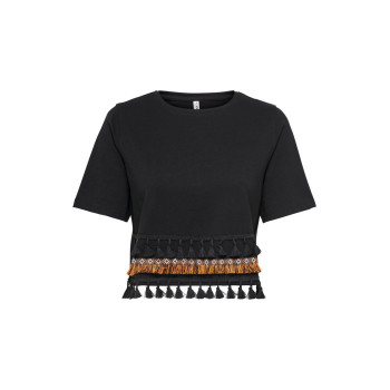 ONLY T-shirt imprimé ONLFILIPPA TASSEL - 01 - ON321D26Y|Q11