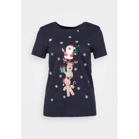 ONLY T-shirt imprimé ONLXMAS YRSA CHRISTMAS  - 01 - ON321D2CA|K12