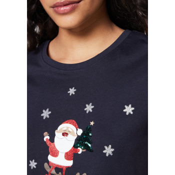 ONLY T-shirt imprimé ONLXMAS YRSA CHRISTMAS  - 01 - ON321D2CA|K12