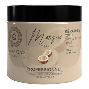 Masque ultra-nourrissant - Kératine & coco - Cheveux ternes, secs & frisés - 500 ml - 03 - 26771546