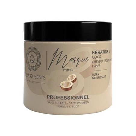 Masque ultra-nourrissant - Kératine & coco - Cheveux ternes, secs & frisés - 500 ml - 03 - 26771546