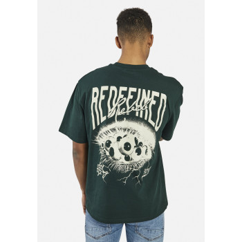 Redefined Rebel T-shirt imprimé KIAN TEE BOXY FIT UNISEX - 01 - R06210083|M11