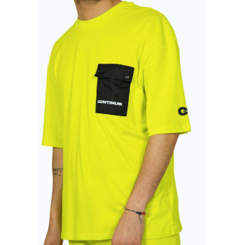 Hype T-shirt imprimé CONTINU8 PATCH POCKET - 01 - HY521008I|M11