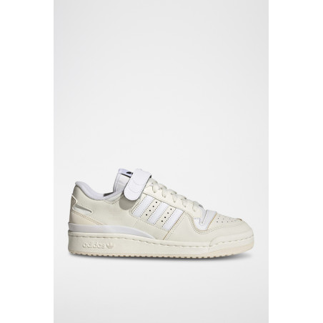 Baskets Forum Low - Blanc et crème - 02 - 33677535