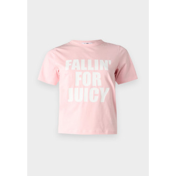 Juicy Couture T-shirt imprimé FALLIN FOR JUICY UNISEX - 01 - JU7210003|J11