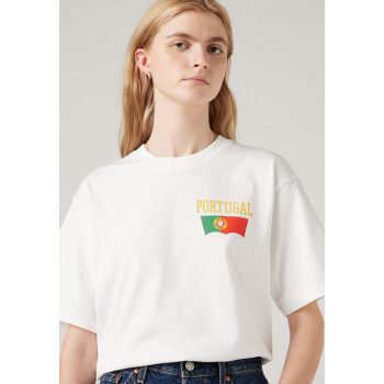 Levi's® T-shirt imprimé FOOTBALL FAN TEE UNISEX - 01 - LE222O0CM|A12