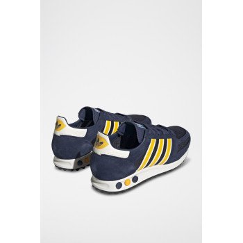 Sneakers en nubuck La Trainer S - Bleu marine - 02 - 33646680