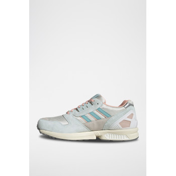 Sneakers en nubuck ZX 8000 - Gris clair et argenté - 02 - 33646719