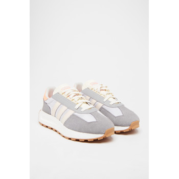 Sneakers en cuir Retropy E5 - Gris - 02 - 33646751