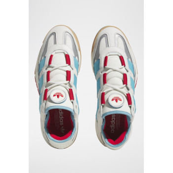 Sneakers en cuir Niteball - Ecru - 02 - 33646778