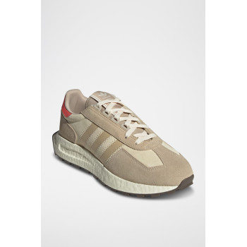 Baskets en nubuck Retropy E5 - Beige - 02 - 33646788