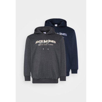 Jack & Jones Sweat à capuche JJALVIS HOOD 2 PACK - 01 - JA222S3AN|K11