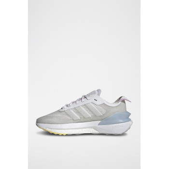 Chaussures de running en nubuck Future of Classic - Gris et blanc - 02 - 33647110