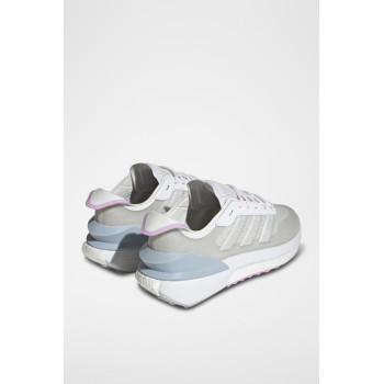 Chaussures de running en nubuck Future of Classic - Gris et blanc - 02 - 33647110