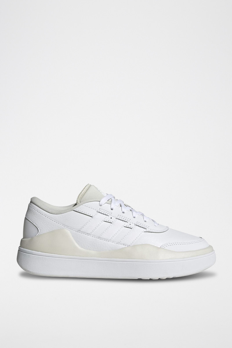 Chaussures de tennis en cuir Osade - Blanc - 02 - 33647168