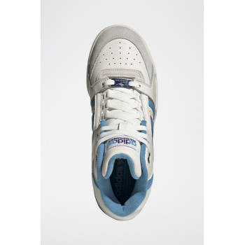 Chaussures de tennis en cuir Torsion - Ecru - 02 - 33646928