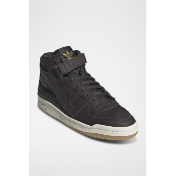 Sneakers en cuir Forum Mid - Marron - 02 - 33646953