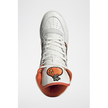 Chaussures de basketball montantes en cuir Rivalry - Blanc - 02 - 33647044