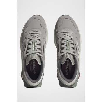 Chaussures de running en nubuck Treziod - Gris - 02 - 33647104