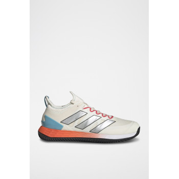 Chaussures de tennis Adizero Ubersonic 4 M Clay - Ecru et corail - 02 - 33647213