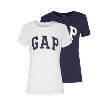 GAP T-shirt imprimé FRANCHISE TEE 2 PACK - 01 - GP021D0HL|K11