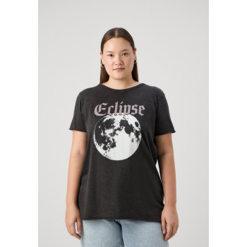 ONLY Carmakoma T-shirt imprimé CARMIKO LUNA LIFE TEE - 01 - ONA21D0NB|Q11