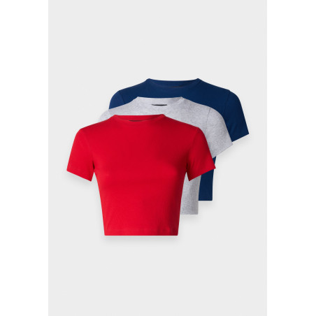 Even&Odd T-shirt basique 3 PACK - 01 - EV421D1CU|K11