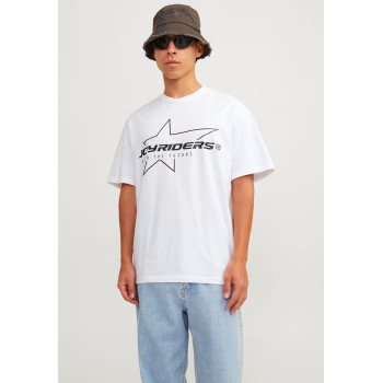 Jack & Jones T-shirt imprimé JORRIDERS TEE CREW NECK UNISEX - 01 - JA221009F|A11