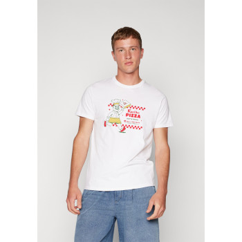 Kaotiko T-shirt imprimé WASHED HOT PIZZA UNISEX - 01 - KAI2100MQ|A11