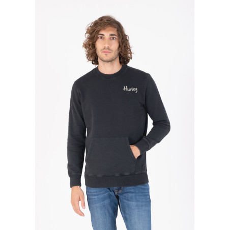 Hurley Sweatshirt U OCEANCARE WASHED CREW - 01 - HU8210000|Q11