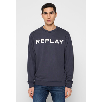 Replay Sweatshirt  - 01 - ZZO2SPS13|K00