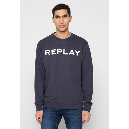 Replay Sweatshirt  - 01 - ZZO2SPS13|K00