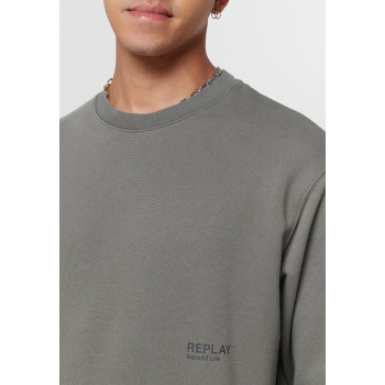 Replay Sweatshirt  - 01 - ZZO1QBE09|C00